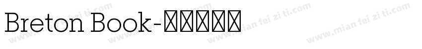 Breton Book字体转换